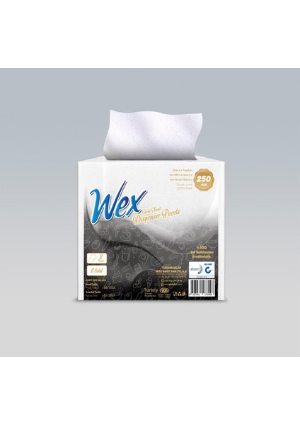 Yeni Nesil Dispenser Peçete 250 Adet x 24 Paket