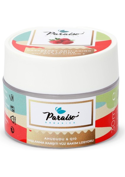 Ahududu & Q10 Kırışık Önleyici Losyon