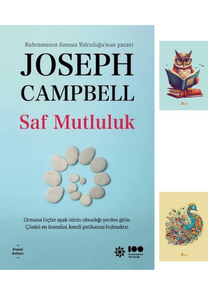 Saf Mutluluk - Joseph Campbell - Doğan Novus 9786258004564 Not Defterli Seti