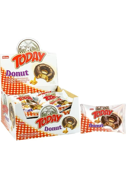 Today Donut Kek Karamelli 35 gr 24'lü