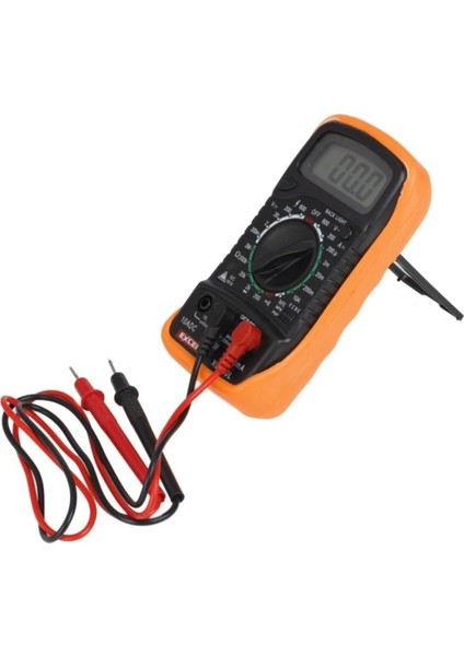 Wozlo XL830L Dijital Multimetre Ölçü Aleti Volt Amper Ölçer Pil Kablo