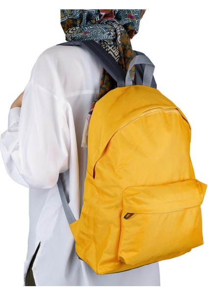 126 Excaption Günlük Okul Sırt Çantası Sarı