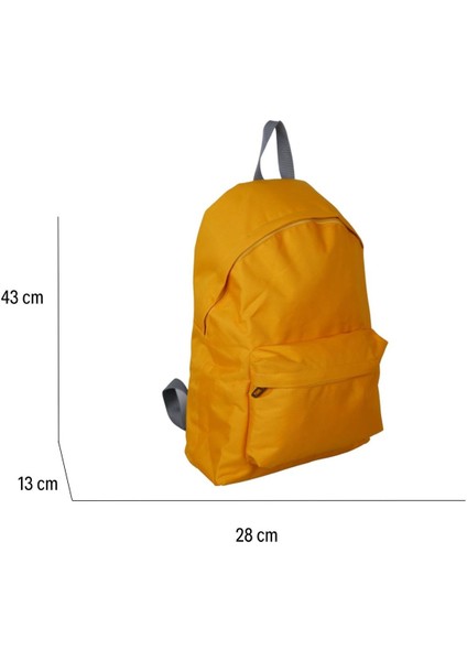 126 Excaption Günlük Okul Sırt Çantası Sarı indirimleri