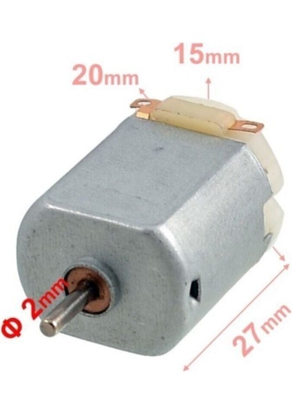 Deney Motoru - 3V-6V Dc Motor 2 Adet fiyatları