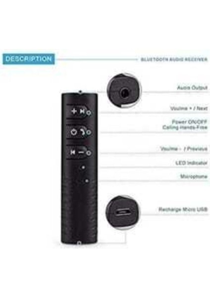 Bluetooth Aux Kiti Araç Kiti 3,5 mm Aux Ses Bluetooth Adaptör fiyatları