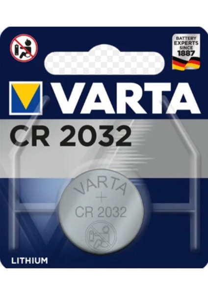 CR2032 3 Volt Para Düğme Pil Cr 2032 - 1 Adet