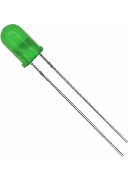 5mm Diffused LED - Yeşil (10 Adet)