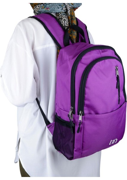 Mnt Cepli Mor Unisex Okul ve Günlük Sırt Çantası fiyatları