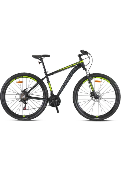 Xc 75 - 27.5" Mtb - 19' - 21 Vites - M.dısc - Mat Siyah-Neon Sarı/füme