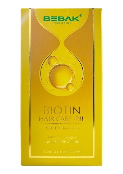 Saç Bakım Yağı Biotin Oil 100 ml