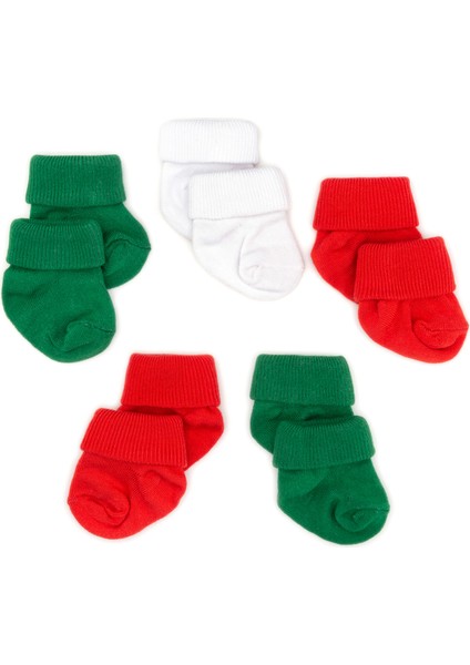 5'li Bambu Yenidoğan Bebek Çorap I Christmas I Kız Erkek Bebek Çorabı fiyatları