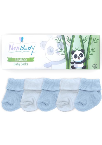 5'li Bambu Yenidoğan Bebek Çorap I Bluemy I Kız Erkek Bebek Çorabı fiyatları