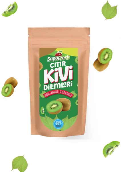 Dondurularak Kurutulmuş Kivi Dilimleri 50 gr