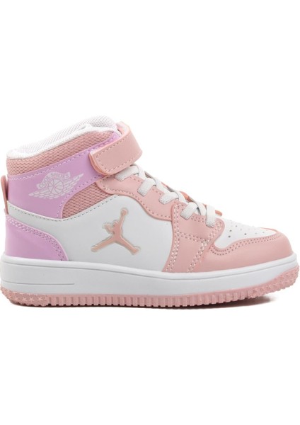 Haykat Uzun Çocuk Basket Ayakkabı Lila - Pembe