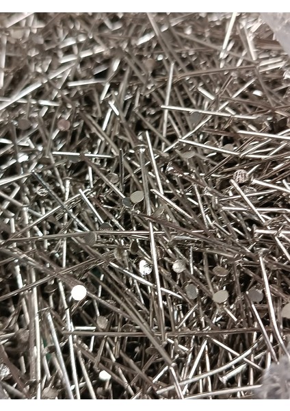 Nikel Kaplama Düz Takı Çivisi 1kg 35MM modelleri