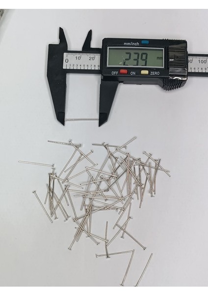 Nikel Kaplama Düz Takı Çivisi 1kg 24MM fırsatları