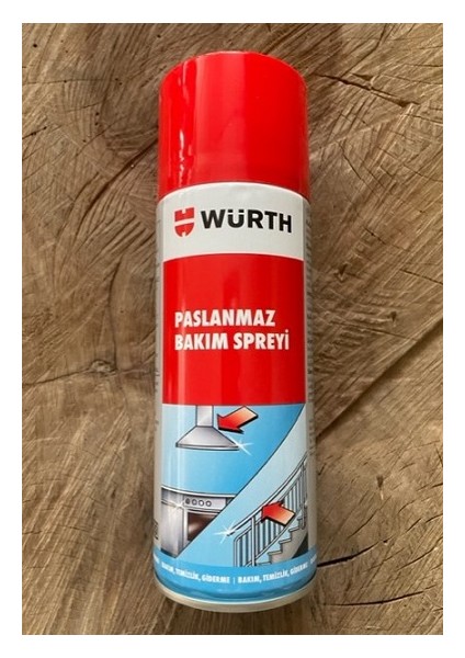 Wrt 400 ml Paslanmaz Krom Çelik Bakım Spreyi Germany