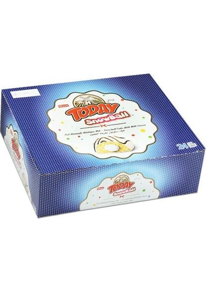 Today Snowball Sütlü Kek 24 x 45 gr