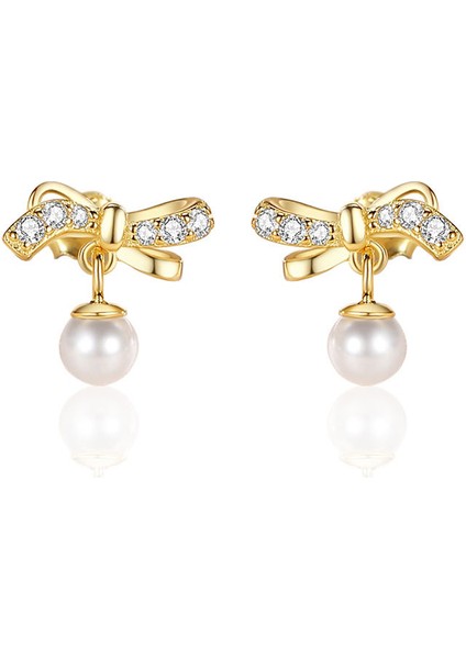 Fransız Fiyonklu Inci Küpeler, Şık ve Zarif (Yurt Dışından) fiyatları