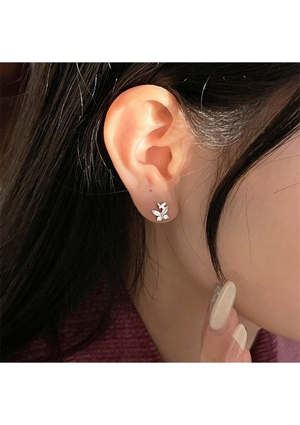 Tatlı Mizaç Küpeleri, 925 Ayar Gümüş Çift Kelebek Küpe (Yurt Dışından) fırsatları