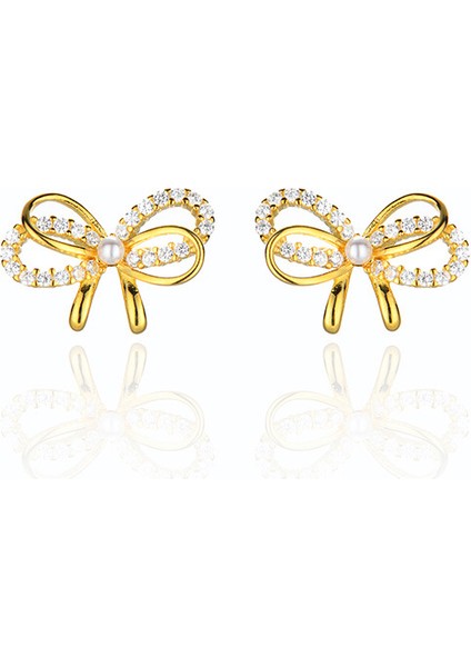 925 Ayar Gümüş Fiyonk Küpeler, Nazik ve Çok Yönlü Küpeler (Yurt Dışından)