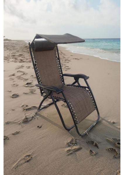 Kahverengi Kamp Sandalyesi, Gölgelikli Şezlong modelleri