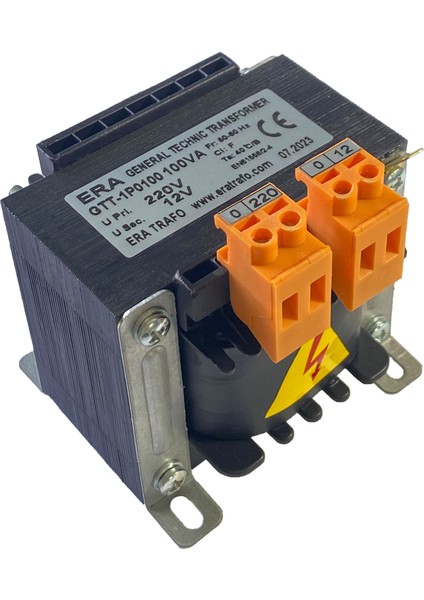 220/12V 100VA Transformatör
