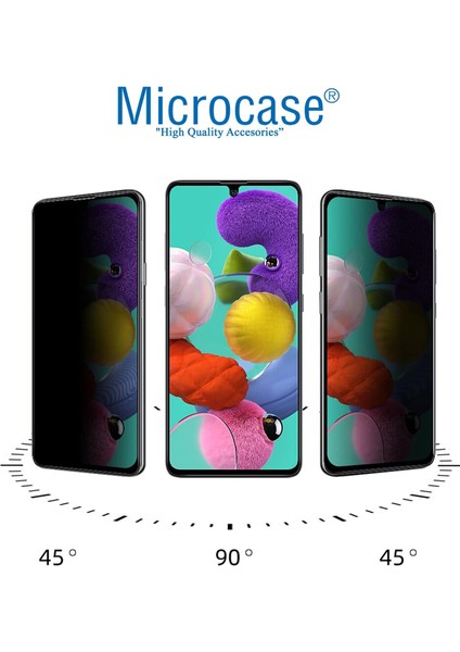 Huawei Nova 11I Privacy Gizlilik Filtreli Tam Kaplayan Tempered Cam - AL3125 modelleri