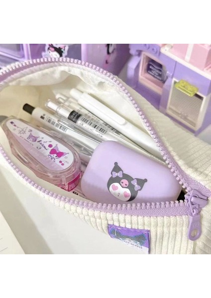 Kalem Kutusu Yüksek Değerli Sanrio Melody Kalem Kutusu Büyük Kapasiteli Basit Öğrenci Kırtasiye Çantası (Yurt Dışından) fiyatları