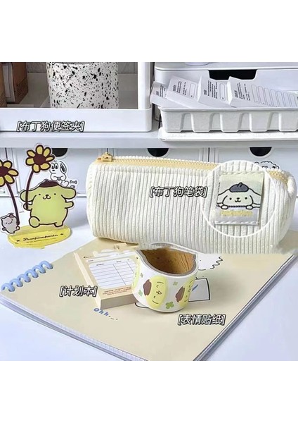 Kalem Kutusu Yüksek Değerli Sanrio Melody Kalem Kutusu Büyük Kapasiteli Basit Öğrenci Kırtasiye Çantası (Yurt Dışından) modelleri