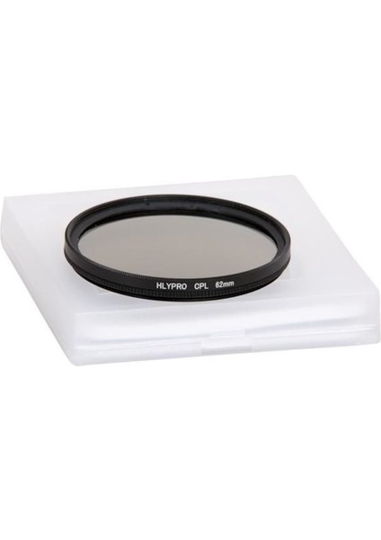 62MM Cpl Dairesel Polarize Filtre