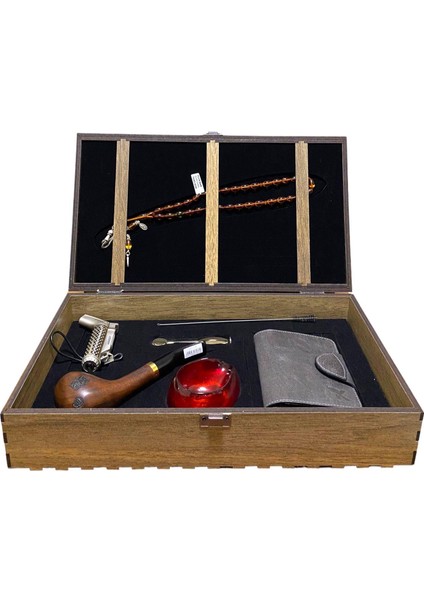 Pipo Ahlat Ağacı Balsa Filitreli Çakmaklı Cüzdanlı Tesbihli Set 605728-509162