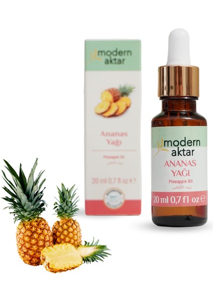 %100 Doğal Ananas Yağı 20 Ml