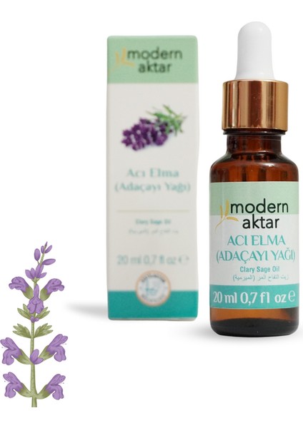 Doğal Acı Elma (Ada Çayı) Yağı 20Ml