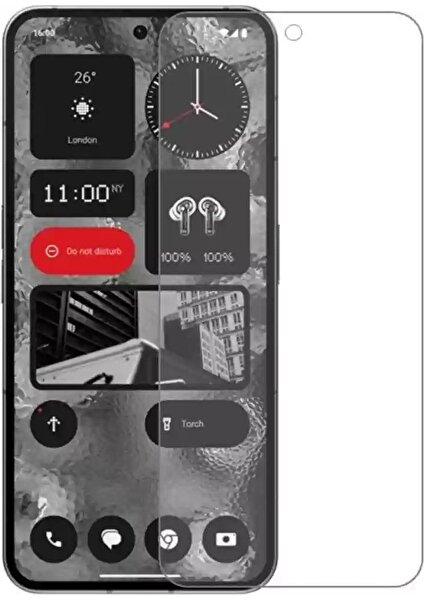 ECR MOBILE Nothing Phone 2 ile Uyumlu Mat Esnek Nano Kırılmayan Ekran Koruyucu