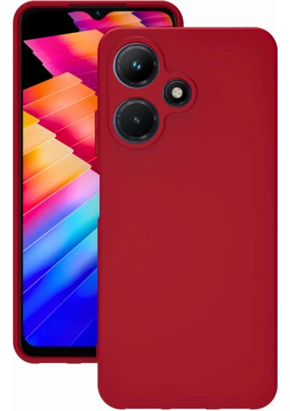 Infinix Hot 30I Kılıf Kamera Korumalı Silikon Rubber Arka Kapak