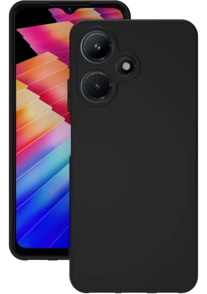 Infinix Hot 30I Kılıf Kamera Korumalı Silikon Rubber Arka Kapak