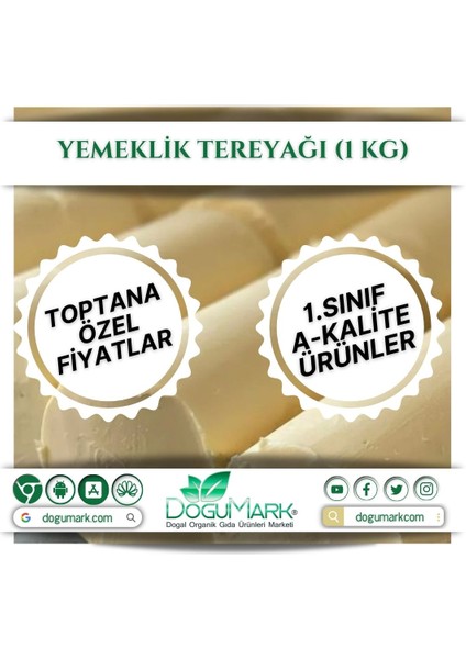 Doğu Mark Yemeklik Tereyağı (1 Kg)