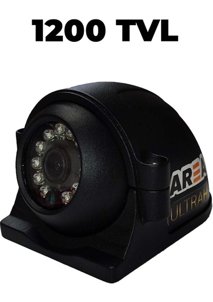 Hd 1200 Tvl Yan 12 LED Araç Kamerası - Ultra