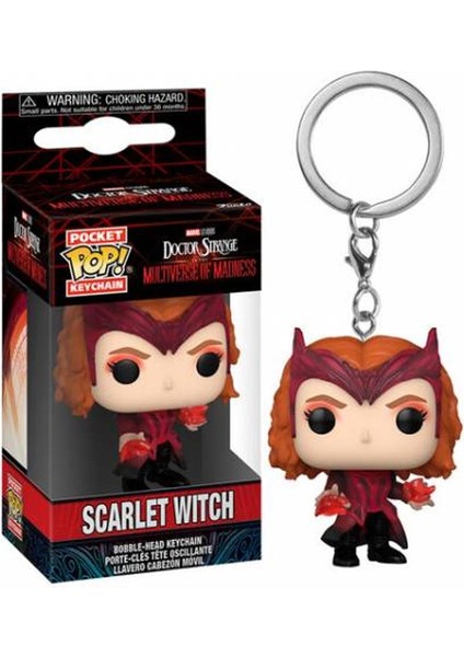 Pocket Pop: Marvel Doctor Strange In The Multiverse Of Madness - Scarlet Witch Anahtarlık