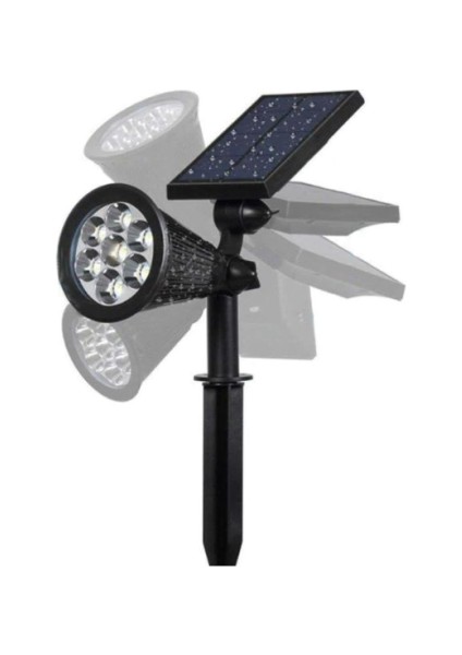Ct 7310 7 W Solar Güneş Enerjili Çim Bahçe Armatürü Aydınlatma Beyaz (2 Adet) fiyatları