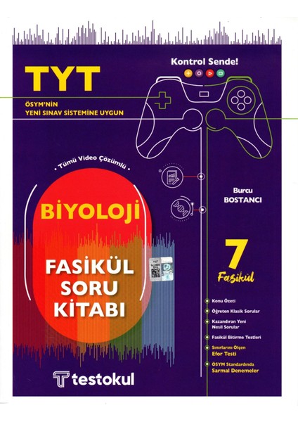 Test Okul Yayınları TYT Biyoloji Konu Özetli Fasikül Soru Kitabı