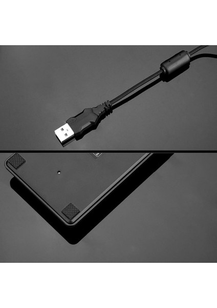 Mini USB Kablolu Sayısal Tuş Takımı 19 Tuşları Dijital Numara Pad Numpad Klavye Windows Xp/7/8 Dizüstü Pc Bilgisayar Aksesuarları (Yurt Dışından)