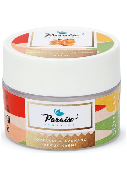 Portakal & Avokado Vücut Kremi 30 ml