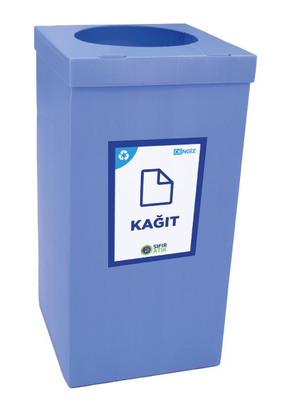 Plastik Geri Dönüşüm Kutusu 70 Lt