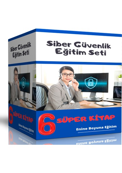 Siber Güvenlik Eğitim Seti (6 Süper Kitap)