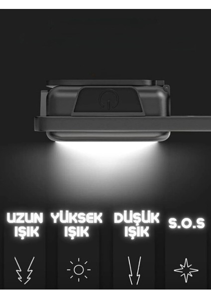 3 Adet LED Anahtarlıklı Metal Kasa El Feneri Şişe Açacağı Usb’li Şarj Edilebilir Cep Boy Cob 800MAH FW-14-3AD