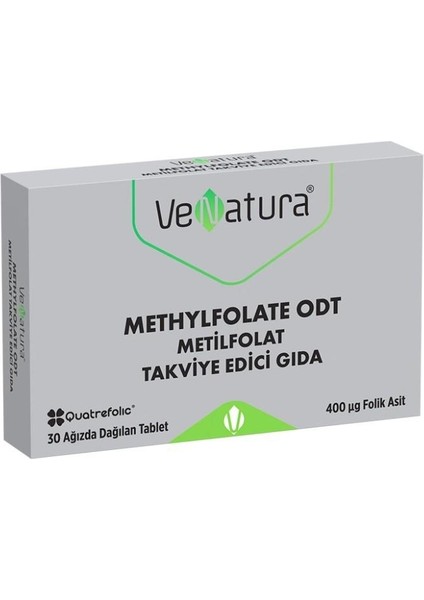Metilfolat Odt Takviye Edici Gıda 30 Tablet