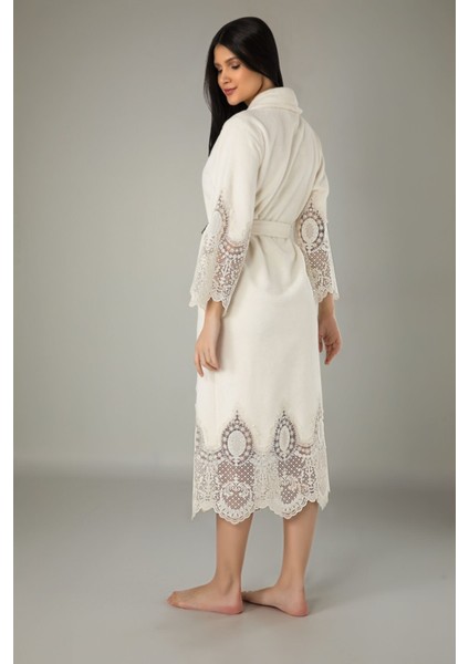 Uzun Şalyaka Dantelli Bambo Cotton fırsatları