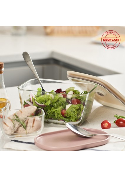 Fika Clik Dikdörtgen Saklama Kabı Bej 2600 ml fırsatları